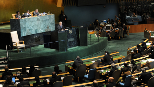 مجلس الأمن يجري اليوم أولى مشاوراته بشأن انضمام فلسطين إلى الأمم المتحدة