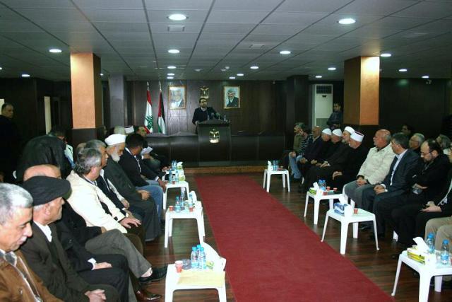سفارة فلسطين في لبنان ترعى مصالحة بين عائلتين