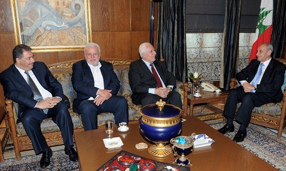 الاحمد يبحث مع الرئيس بري و وزير الخارجية اللبناني اوضاع المنطقة