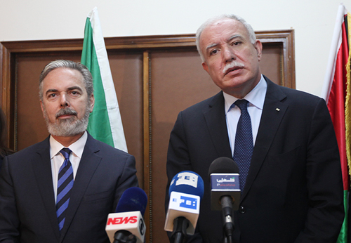 وزير خارجية البرازيل يؤكد دعم بلاده لحقوق شعبنا