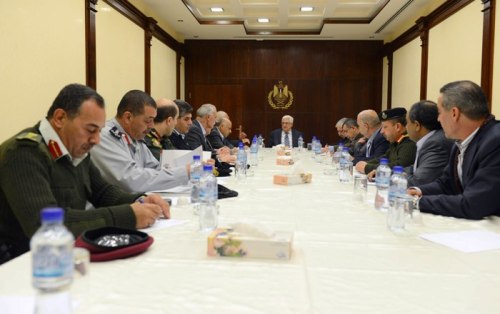 الرئيس محمود عباس يترأس اجتماعا لقادة الأجهزة الأمنية