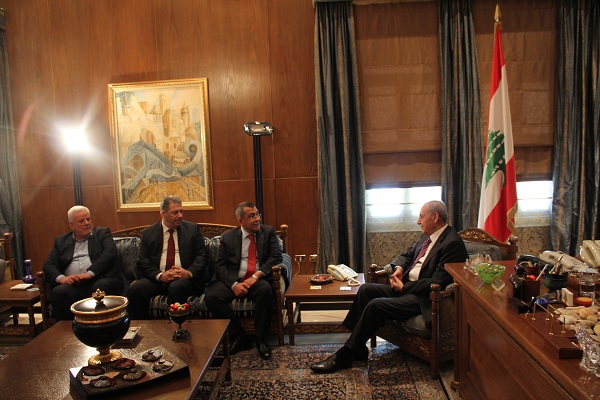 الوزير ابو علي يلتقي رئيس مجلس النواب اللبناني