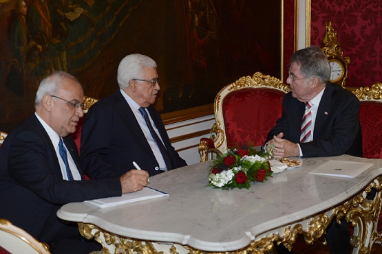 الرئيس يجتمع مع نظيره النمساوي