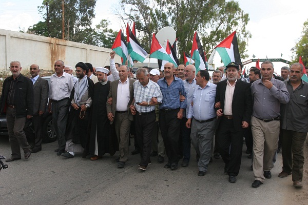 مسيرة العودة الثالثة للفلسطينيين نحو الناقورة في الذكرى ال 65 للنكبة