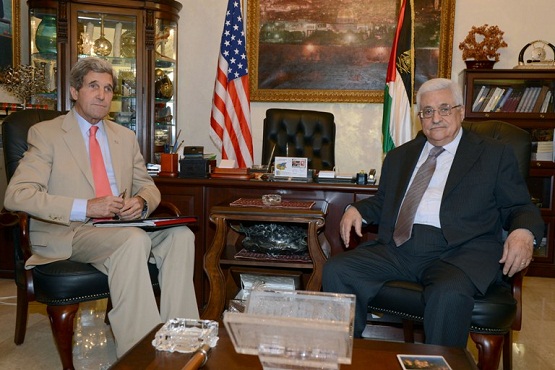 الرئيس يلتقي جون كيري في عمّان