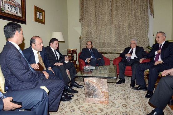 الرئيس يستقبل رئيس جهاز المخابرات العامة المصرية