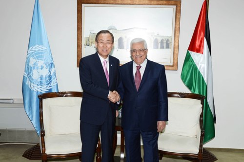 الرئيس يستقبل الأمين العام للأمم المتحدة في رام الله