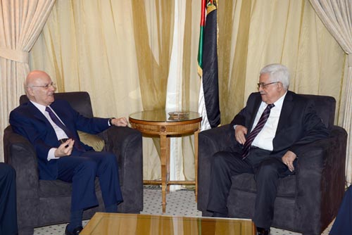 الرئيس يتلقى اتصالا هاتفيا من الوزير اللبناني السابق جان عبيد