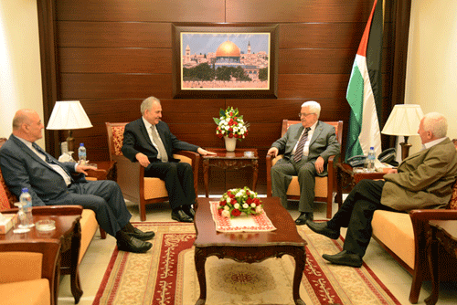 الرئيس يستقبل وزير الداخلية الأردني السابق