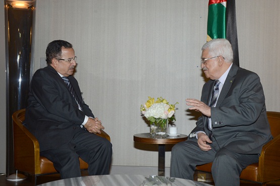الرئيس يجتمع مع وزير خارجية مصر