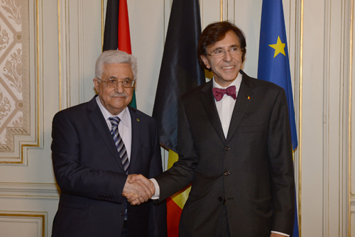 الرئيس يجتمع مع رئيس الوزراء البلجيكي