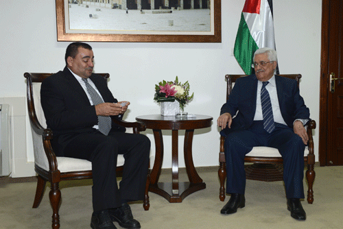 الرئيس يستقبل الفنان الأردني متعب الصقار