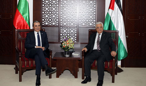 الرئيس يطلع رئيس الوزراء البلغاري على آخر المستجدات