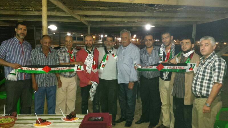 فتح والانروا تكرمان اصدقاء المريض الفلسطيني