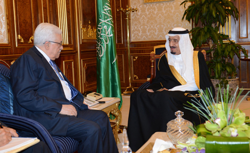 الرئيس يجتمع مع ولي العهد السعودي