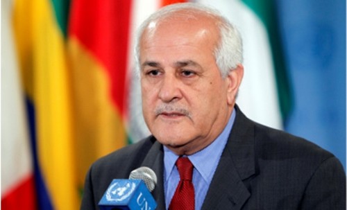 السفير منصور يطالب مجلس الأمن والأمم المتحدة بالتدخل لوضع حد للعدوان الإسرائيلي