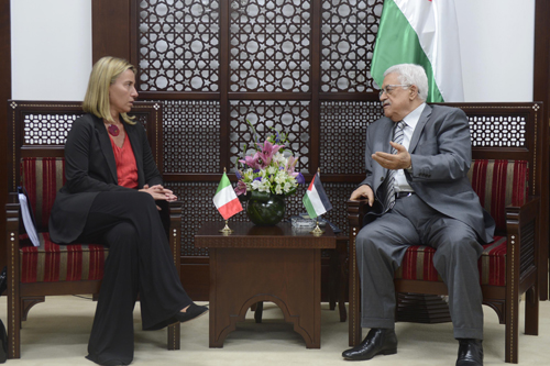 الرئيس يستقبل وزيرة خارجية إيطاليا