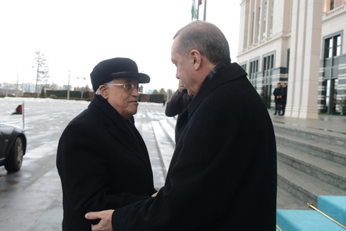 الرئيس يصل قصر الرئاسة التركية الجديد في أنقرة