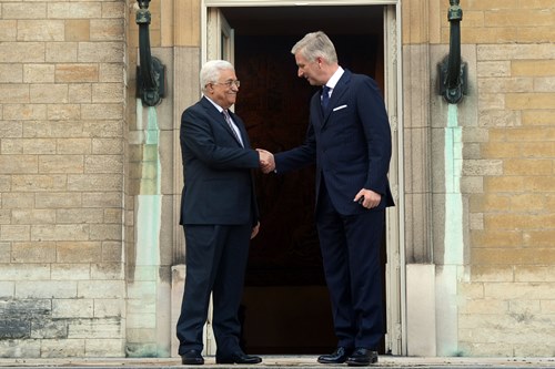 الرئيس يجتمع مع ملك بلجيكيا