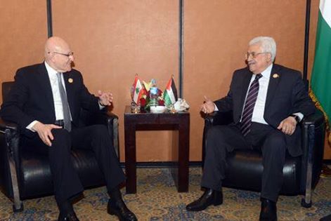 الرئيس يستقبل رئيس وزراء لبنان