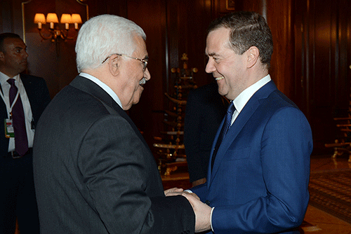 الرئيس يجتمع مع رئيس الوزراء الروسي