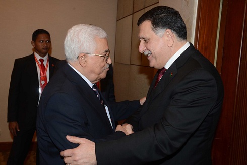 الرئيس يستقبل رئيس وزراء ليبيا