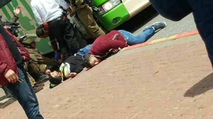 استشهاد شابيين واصابة مستوطنة بزعم تنفيذ عملية طعن شمال غرب سلفيت