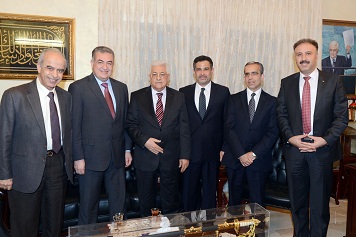 الرئيس يستقبل وفدا من مستشفى الحسين للسرطان في الأردن