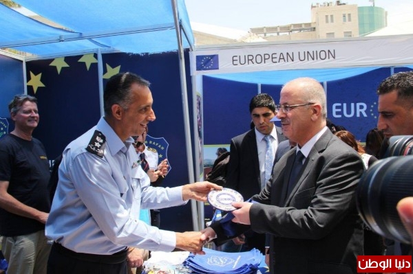 تحت رعاية رئيس الوزراء د. رامي الحمد الله : الشرطة تشارك في يوم اوروبا