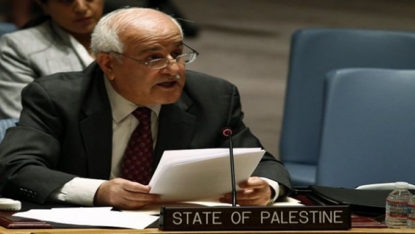 منصور يطالب بوقف إجراءات العقاب الجماعي الإسرائيلية بحق الشعب الفلسطيني