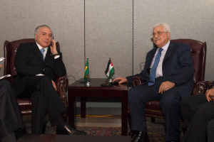 الرئيس يجتمع مع الرئيس البرازيلي