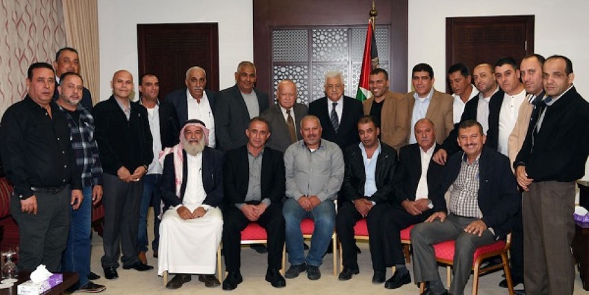 الرئيس يستقبل رؤساء لجان المخيمات في الضفة