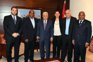 الرئيس يستقبل رئيس لجنة الرقابة الخاصة بالفيفا
