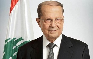 الرئيس اللبناني يدعو لتنفيذ القرارات الدولية ذات الصلة بفلسطين