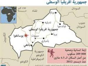 الرئيس يهنئ رئيس افريقيا الوسطى بعيد اعلان الجمهورية