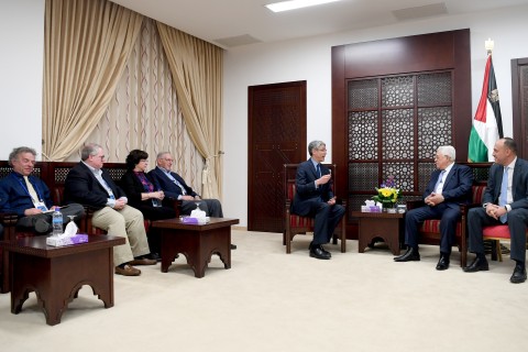 الرئيس يستقبل قيادة اتحاد الإصلاح اليهودي في الولايات المتحدة الأميركية