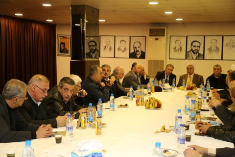 الحملة الأهلية تعقد اجتماعها الدوري في سفارة فلسطين في ذكرى الكرامة