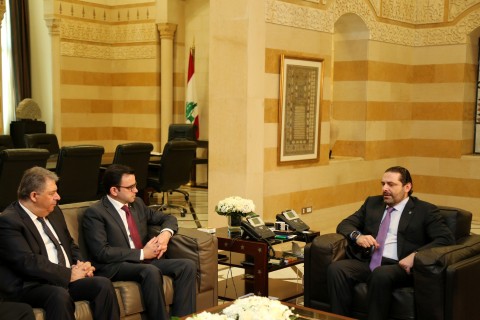 بسيسو يلتقي رئيس الوزراء اللبناني