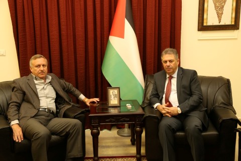 دبور يلتقي السفير الاردني في لبنان