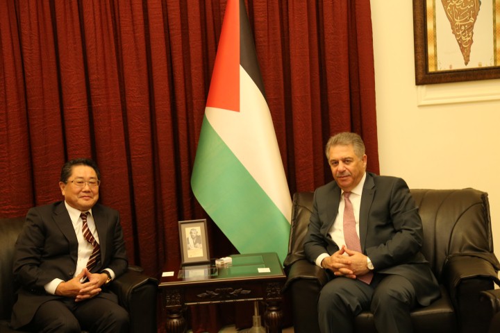 دبور يلتقي السفير الياباني في لبنان
