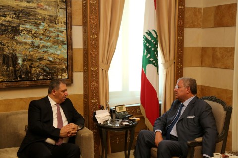 دبور يلتقي وزير الداخلية والبلديات اللبناني