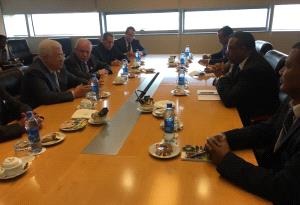 الرئيس يجتمع مع رئيس وزراء أثيوبيا