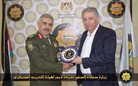 دبور يلتقي اللواء يوسف الحلو رئيس هيئة التدريب العسكري لقوى الأمن