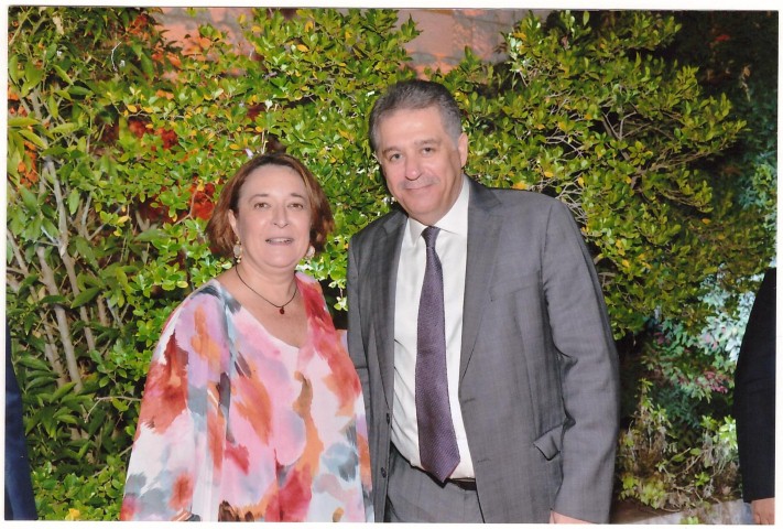 السفير دبور وطاقم السفارة الفلسطينية ينعون سفيرة أسبانيا السابقة في لبنان ميلاغروس هرناندو أشيفاريا