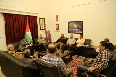 السفير دبور يستقبل قيادة حركة فتح في صيدا