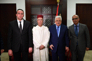 الرئيس يستقبل الوفد المغربي المشارك بفعالية القدس عاصمة الشباب الإسلامي