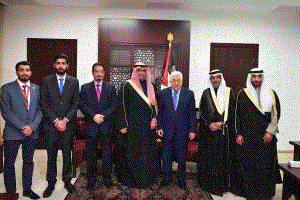 الرئيس يستقبل الوفد الكويتي المشارك بفعالية القدس عاصمة الشباب الإسلامي
