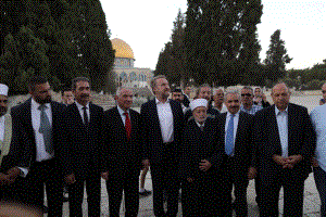 رئيس البوسنة والهرسك يزور القدس العاصمة ويصلي في المسجد الأقصى