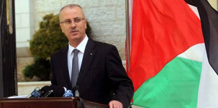 الحمد الله يدعو الاتحاد الأوربي لدعم مبادرة الرئيس للسلام والاعتراف بدولة فلسطين