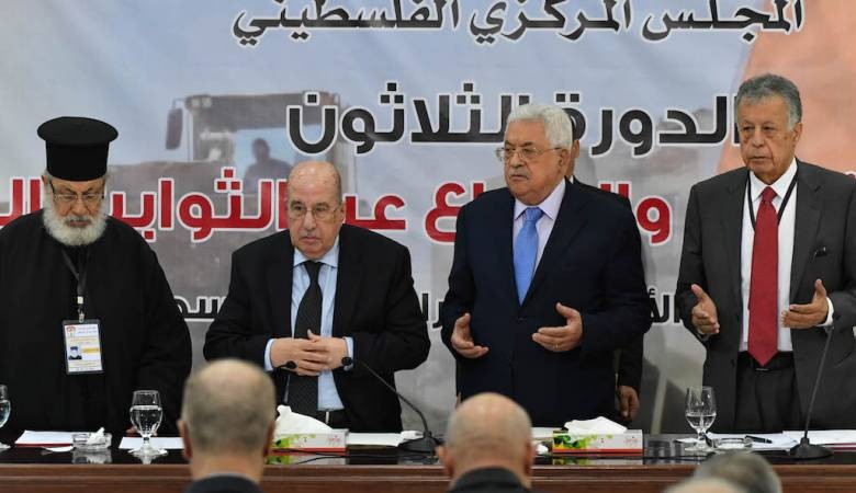 "المجلس المركزي" يقرر إنهاء التزامات منظمة التحرير والسلطة الوطنية كافة تجاه اتفاقاتها مع سلطة الاحت